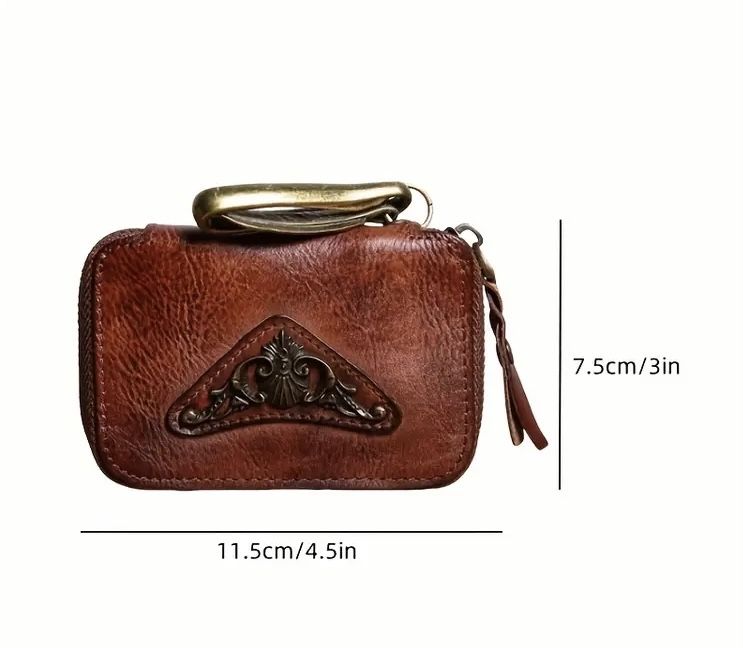 Чоловічий ключниця з натуральноі шкіри