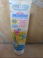 Natural Sunscreen - creme bronzeador para crianças - NOVO