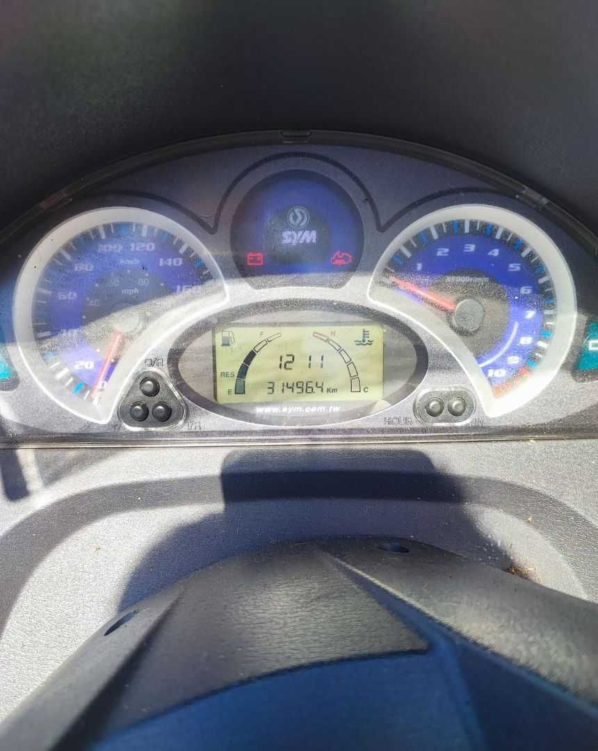 Sym GTS Evo com revisão feita