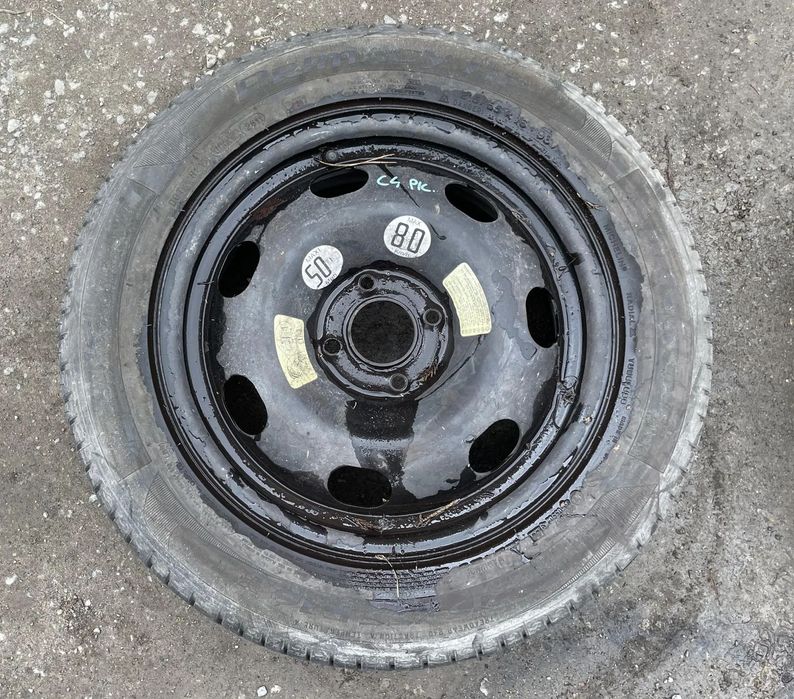 Koło dojazdowe zapasowe dojazdówka 16&quot; 4x108 Citroen C4 Picasso OE