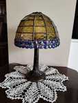 Lampa na biurko Tiffany styl