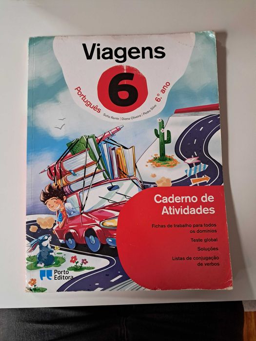 Caderno de Atividades/As minhas leituras - Viagens - Português 6.º Ano