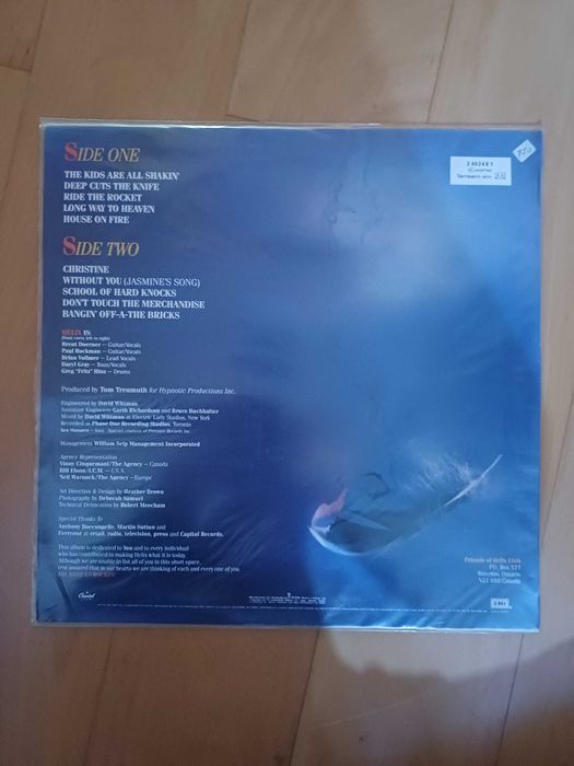 Vinil antigo e raro - HELIX - Long Way To Heaven