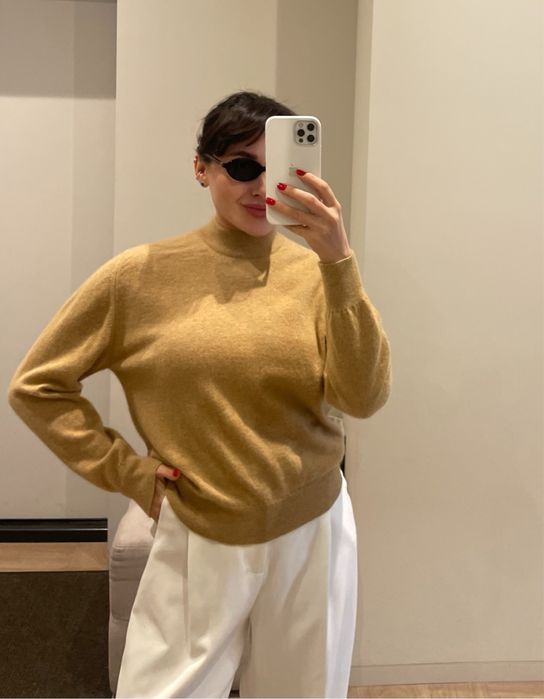 100 % кашемір светр гольф Xs