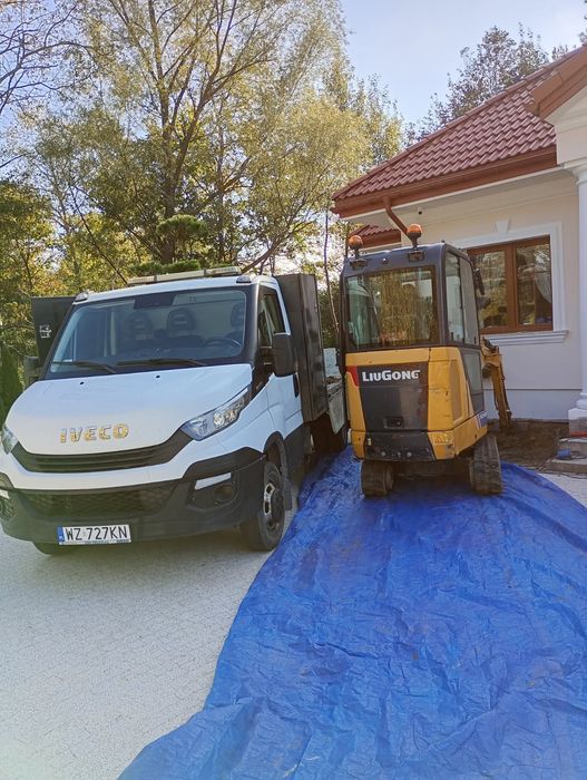 Usługi minikoparką i wywrotką