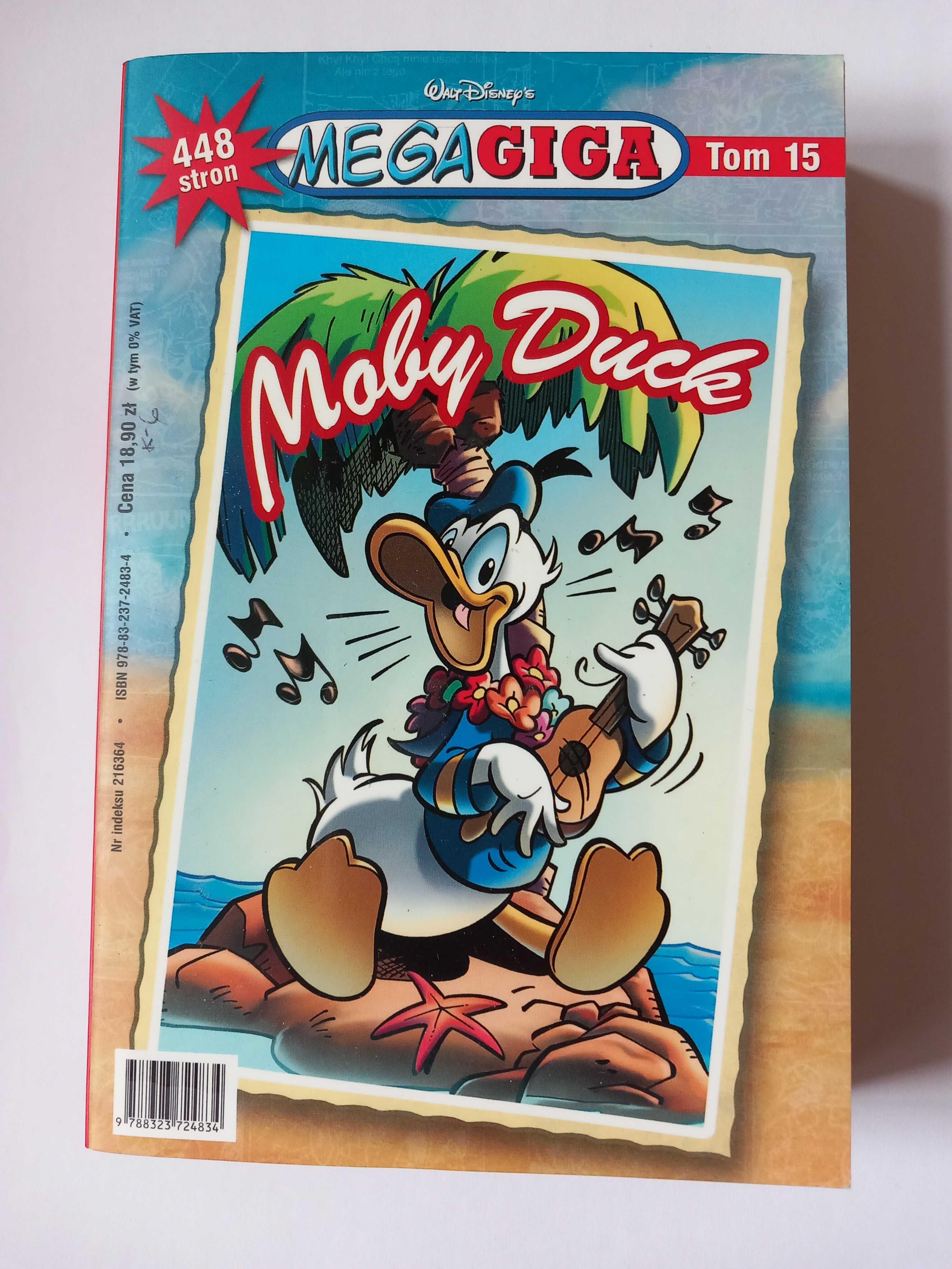 Komiks Kaczor Donald MegaGiga Tom 15 Moby Duck