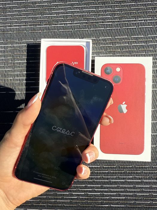 Iphone 13 mini czerwony