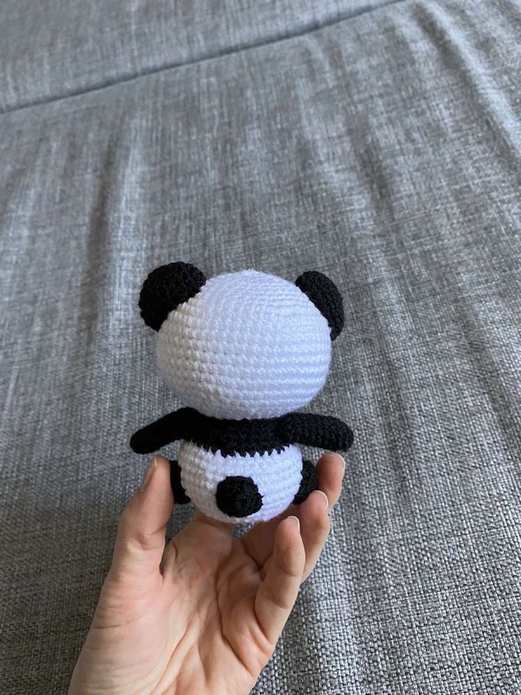 Іграшка ведмедик Панда ручна робота
