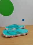 Crocs Bayaband Flip Blue/Melon  Крокси дорослі М5/W7 37р Уцінка! №603