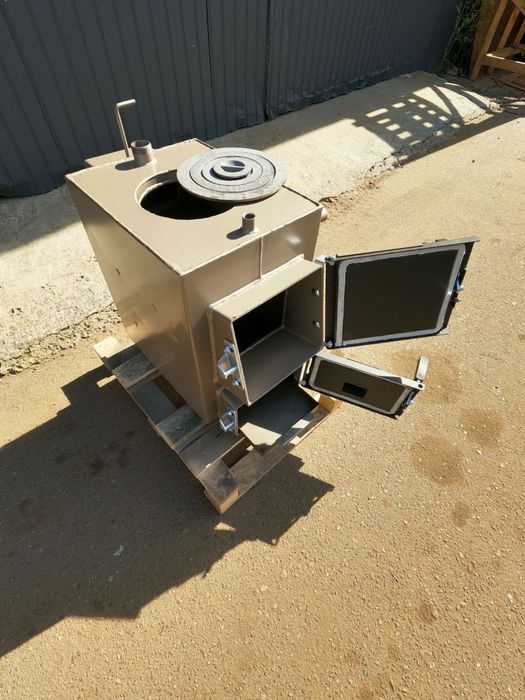 Котел твердопаливний Бізон для будинку або цеху 100м2, 200м2, 300м2