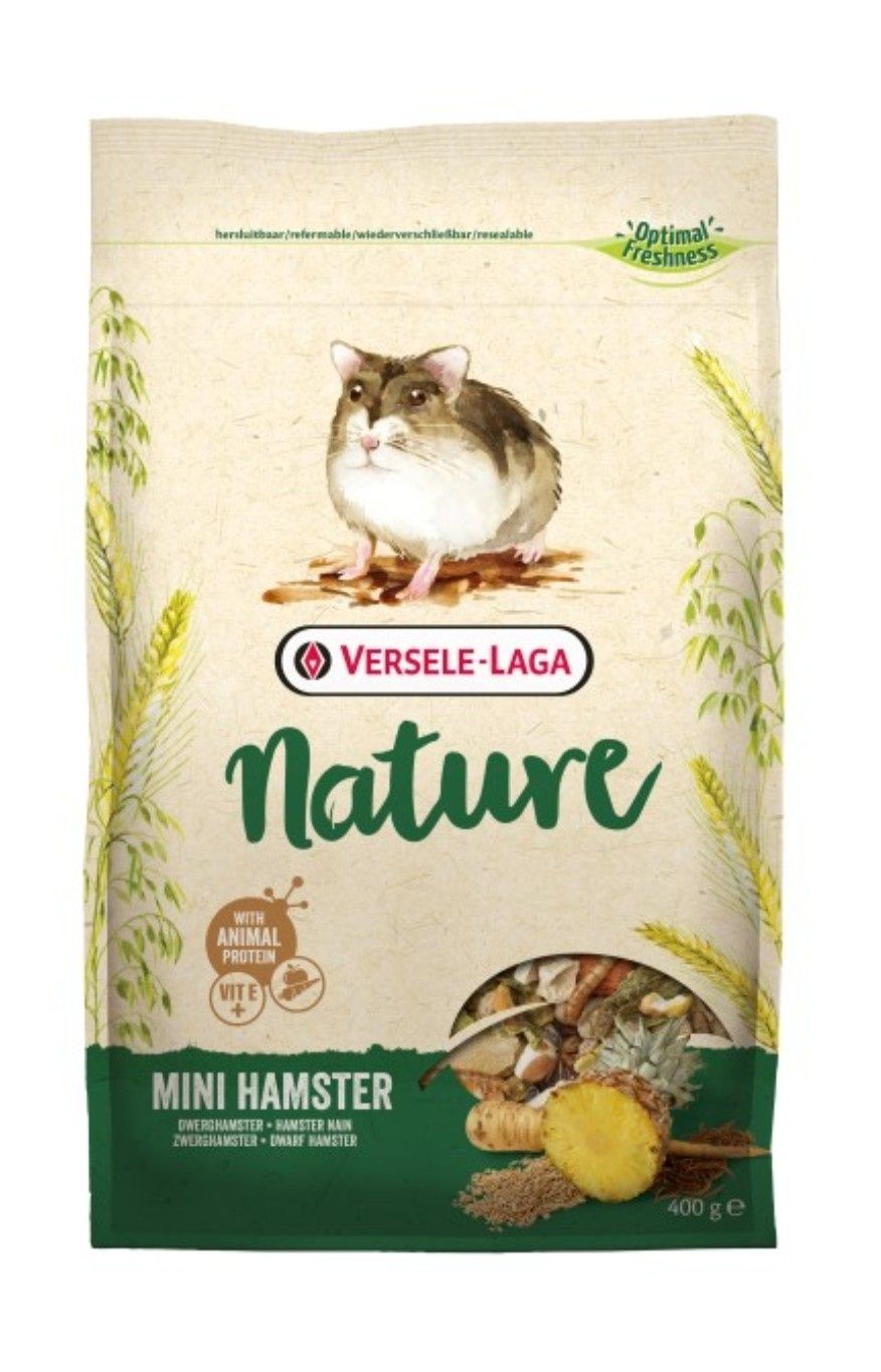 Versele Laga Mini Hamster Nature 400g - pokarm dla chomików karłowatyc