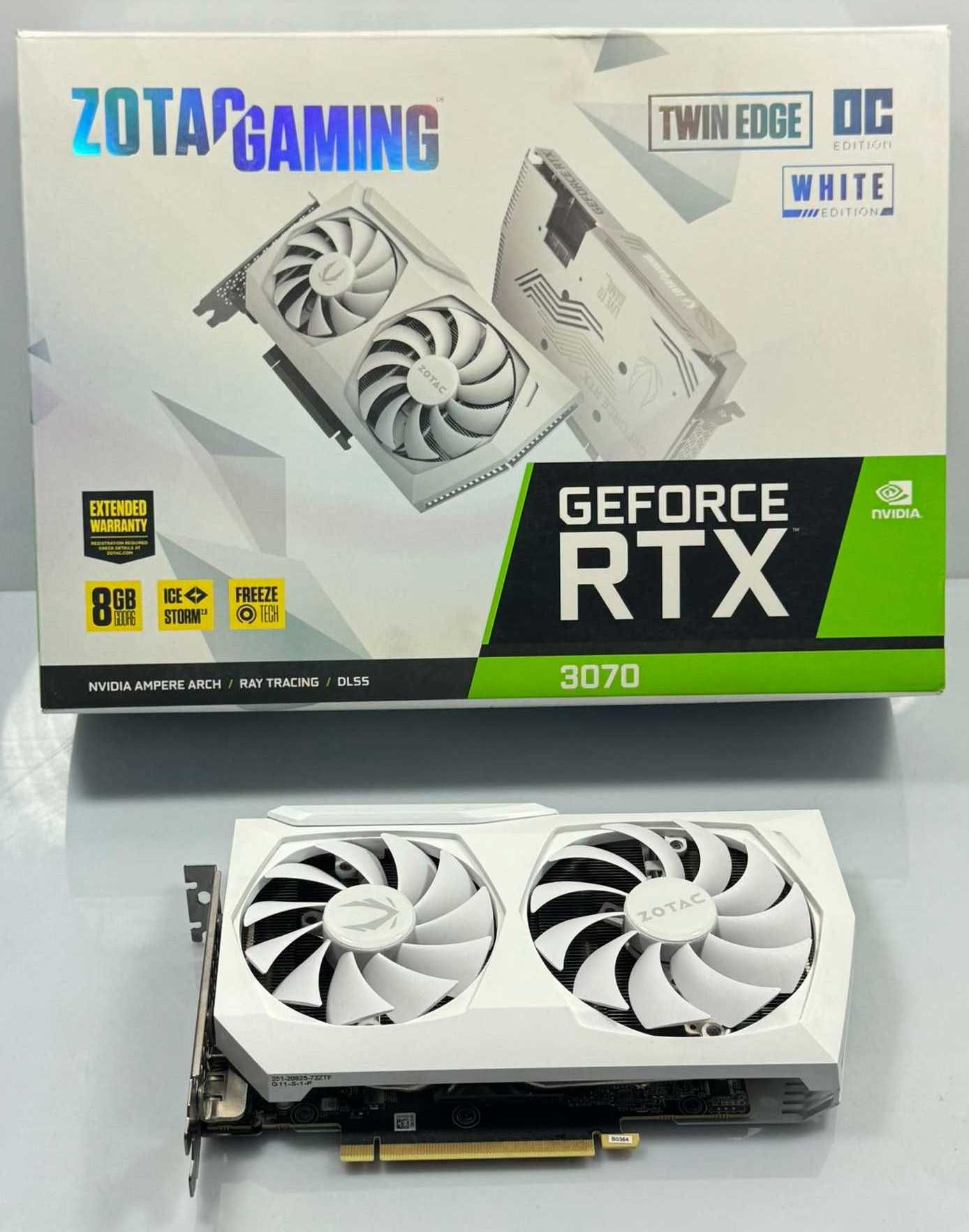 Karta graficzna Zotac GeForce RTX 3070 Twin Edge OC White 8GB GDDR6 GW