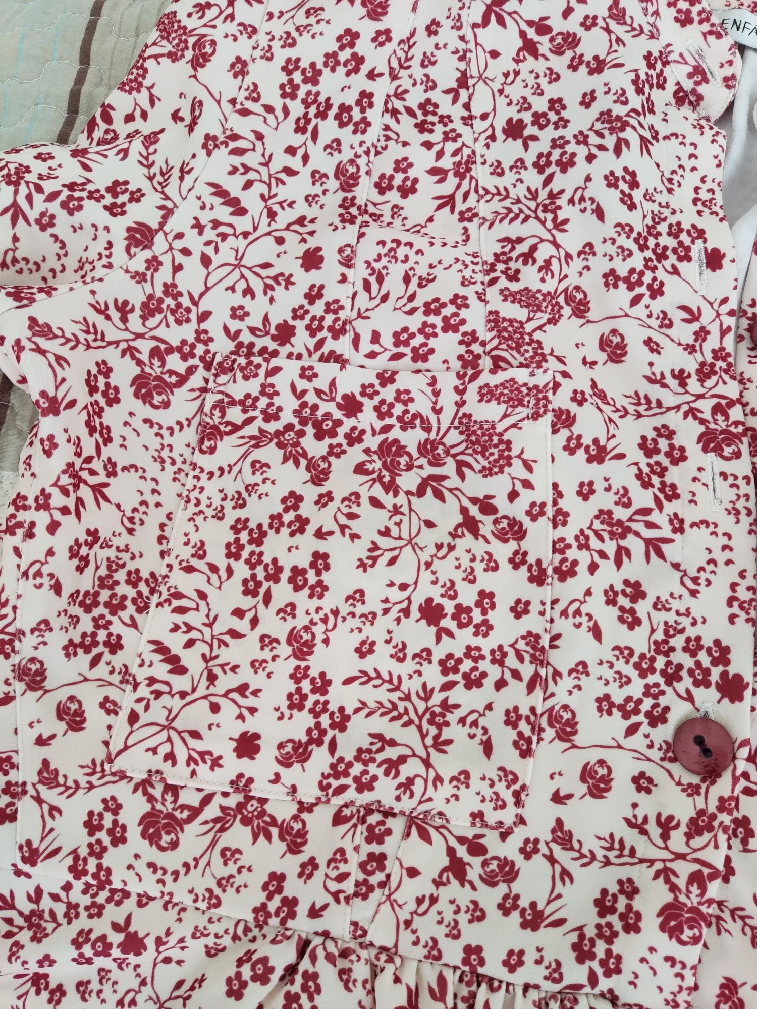 Vestido de manga comprida