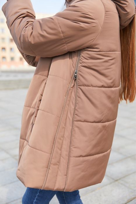 Зимова куртка для вагітних Stockholm - Капучино