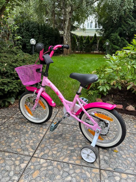 Rower rowerek dziecięcy Prometheus Hawk 14 " cali różowy