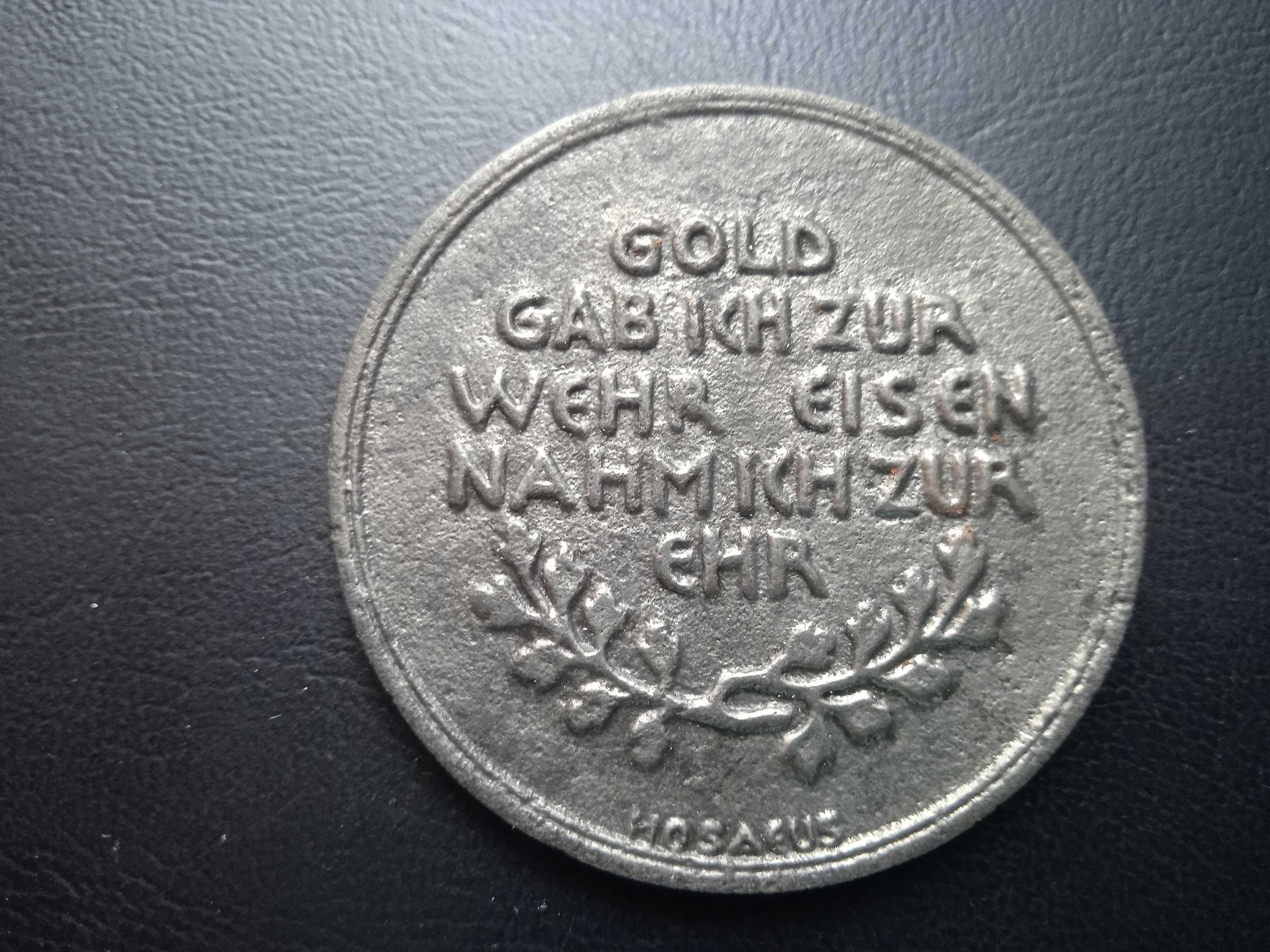Medal okolicznościowy Niemcy 1916