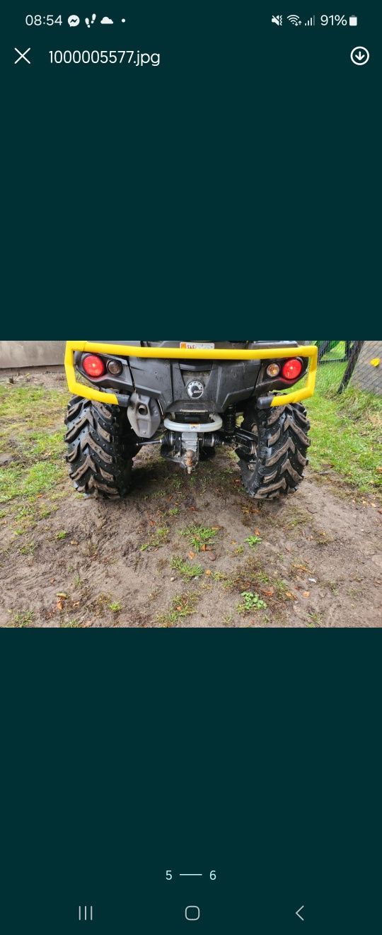 Can-am Quad Opony z felgami 12 4/136 opony destone felgi moose utilit