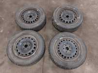 FELGI STALOWE 4 SZT 4A0601025J 5X112 6Jx15 ET45 FI57,1 AUDI A4 PASSAT