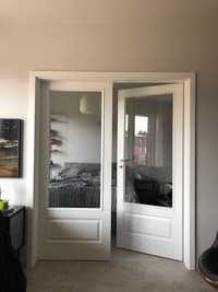 Nowe drzwi dwuskrzydłowe, białe 160, Morano 1.4