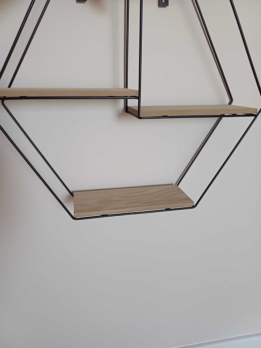 Półki w stylu loft 2 sztuki. Nowe