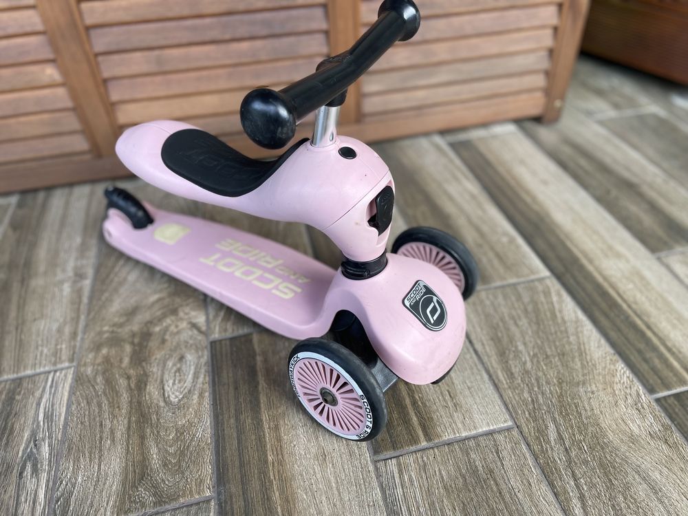 Hulajnoga jezdzik 2w1 Scoot And Ride