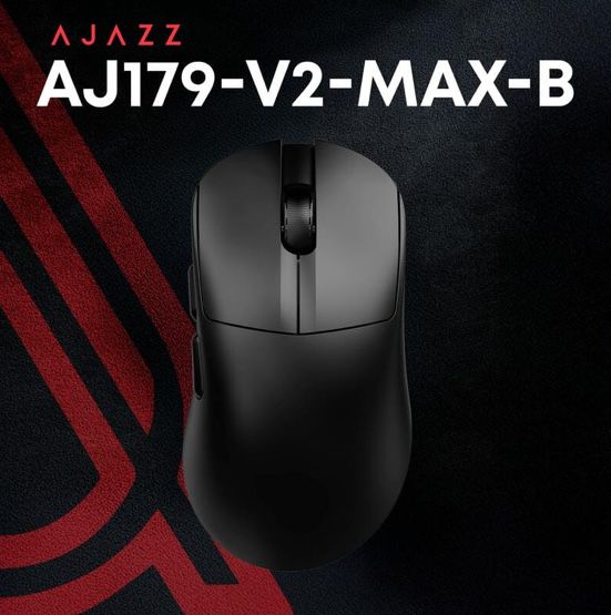 нова мишка ігрова ajazz aj179-v2-max-b