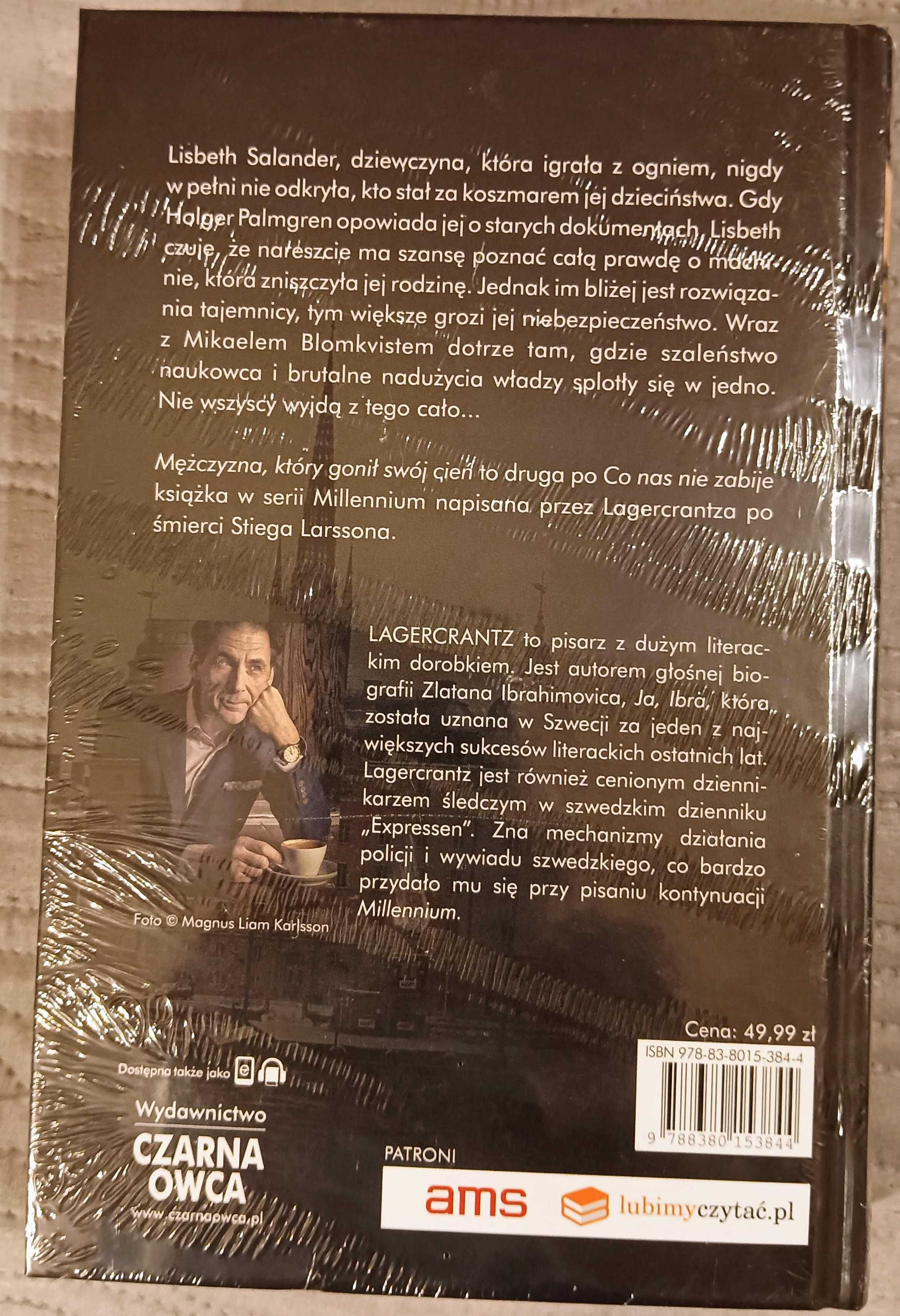 Mężczyzna, który gonił swój cień - David Lagercrantz
