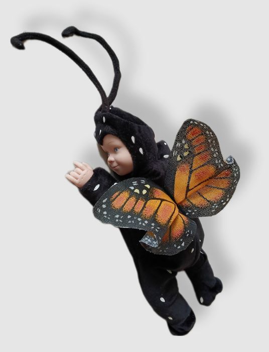 Anne Geddes Motyl lalka Baby Butterfly maskotka vintage 1998r 30cm