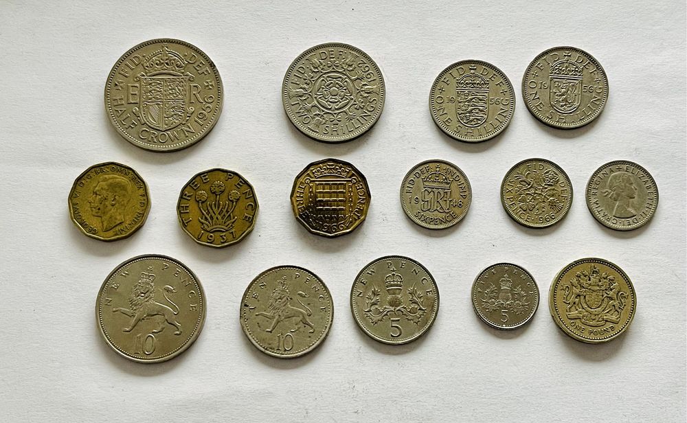 Монети та Банкноти Великобританії та краЇн Співдружності