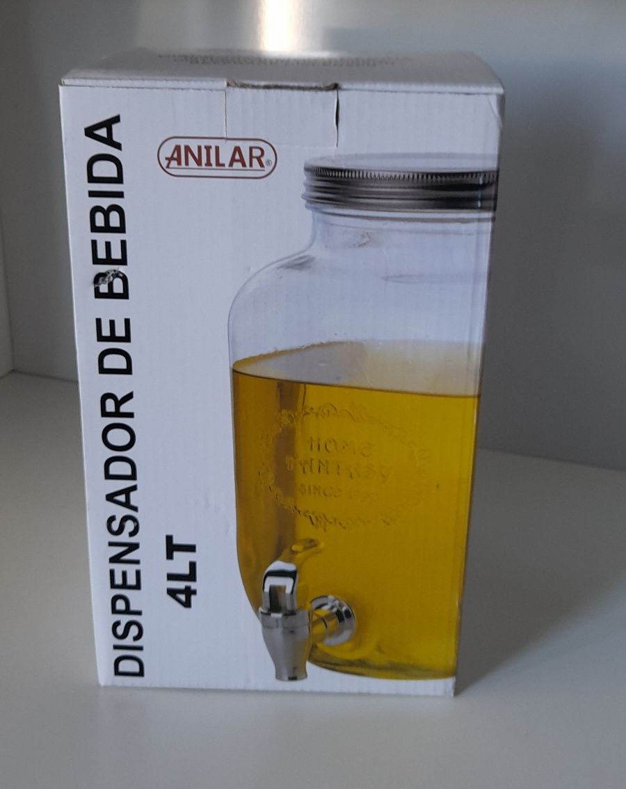 Dispensador de bebida 4L NOVO