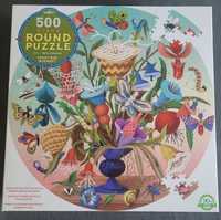 Puzzle eeBoo 500 Round Okągłe