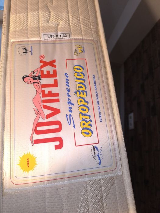 Colchão ortopédico casal semi novo