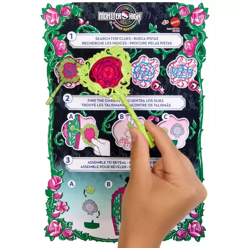 Monster High. HYT75 Straszysekrety Venus McFlytrap + akcesoria