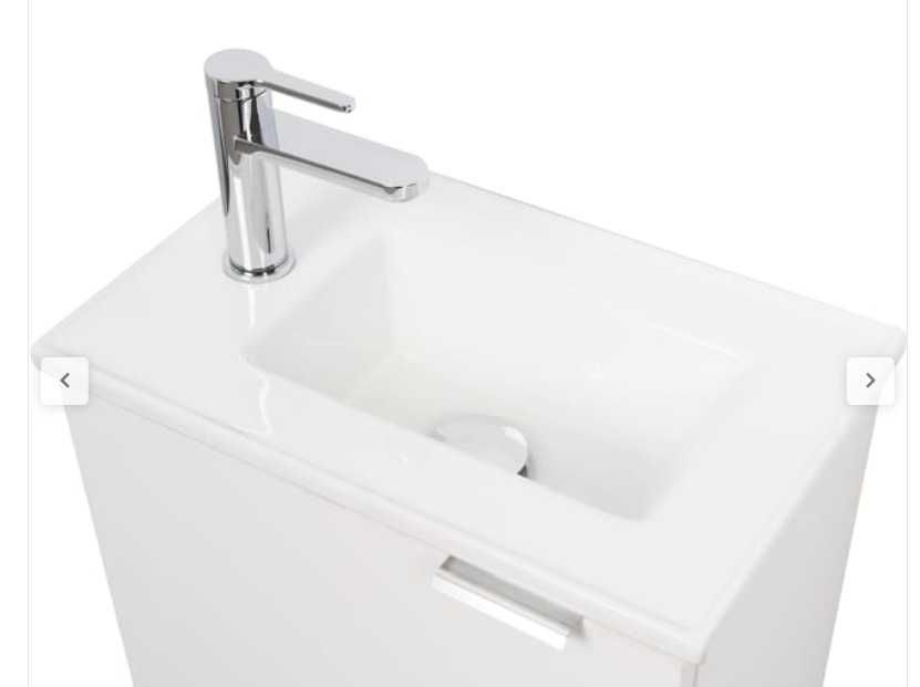 Conjunto de Lava-Mãos e Móvel Suspenso SENSEA Essential - NOVO!