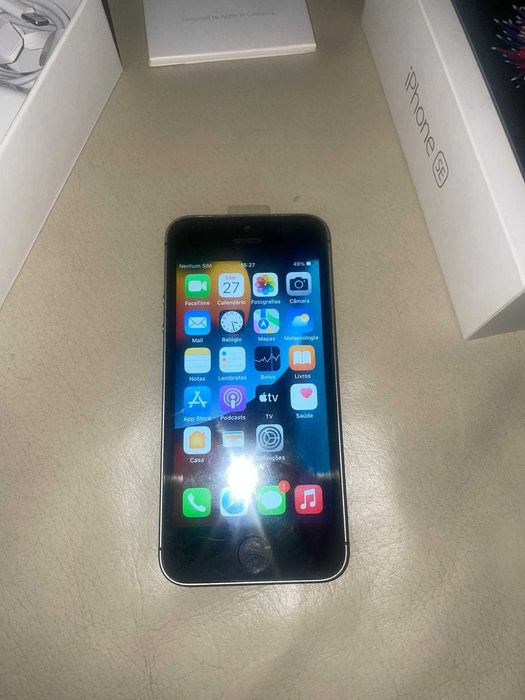 Iphone SE 32GB  Cinzento Sideral "DESBLOQUEADO"