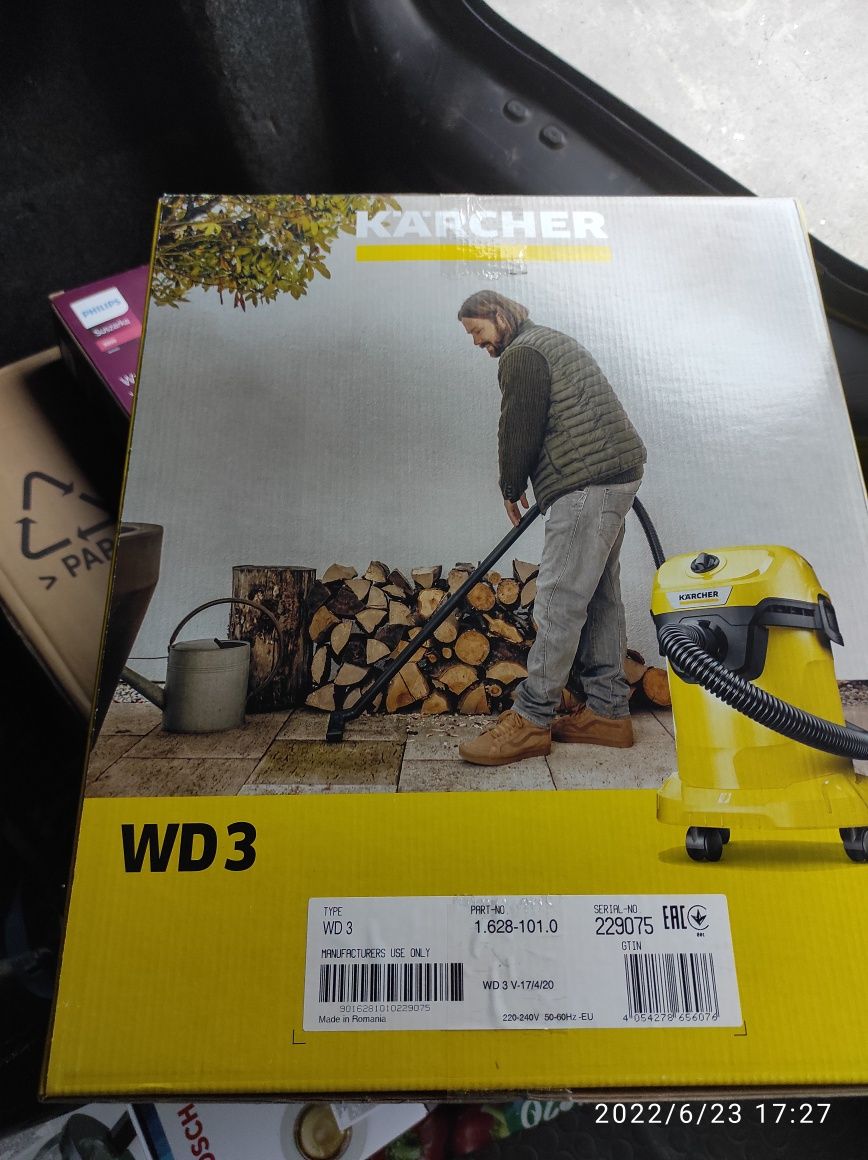 Пилосос Kercher Original WD3 v