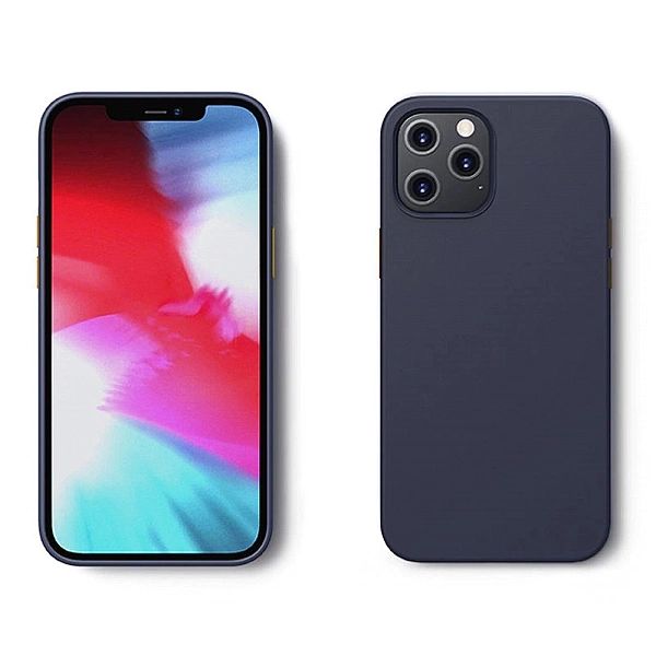 Joyroom Color Series ochronne etui do iPhone 12 Pro Max niebieski (JR-