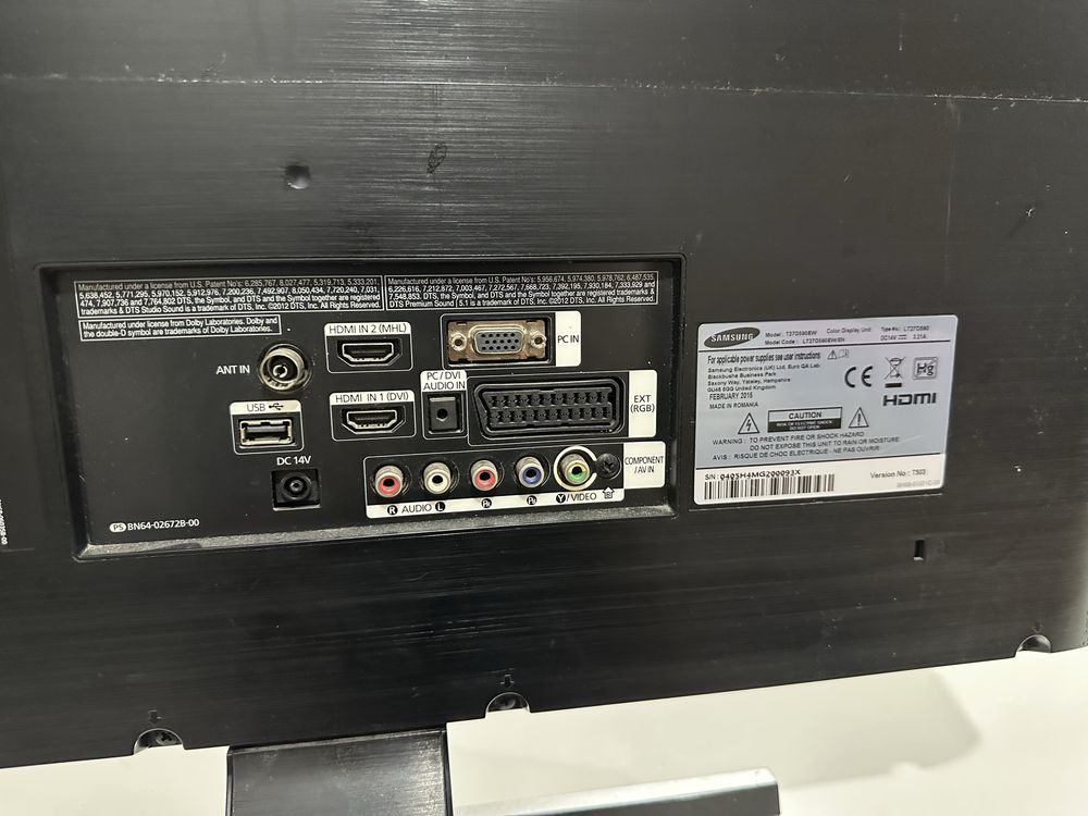 Monitor Samsung HDTV !!! T27D590 !!! Na części !!!
