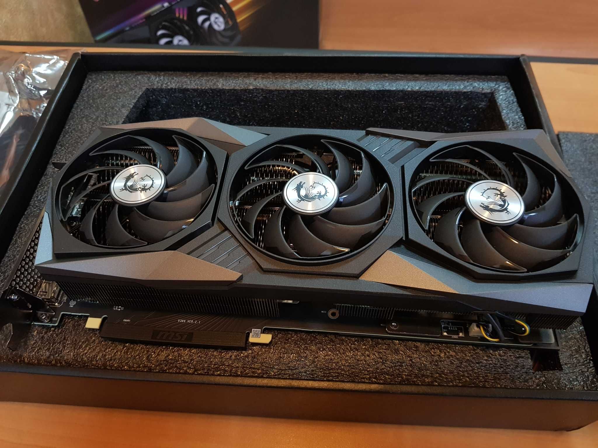Видеокарта MSI RTX 3080 Gaming Z Trio 10GB DDR6x