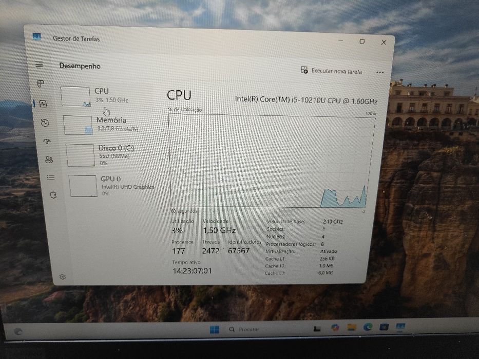 Portátil Lenovo Thinkpad E15 15.6" i5 10th 16GB RAM 256GB M2