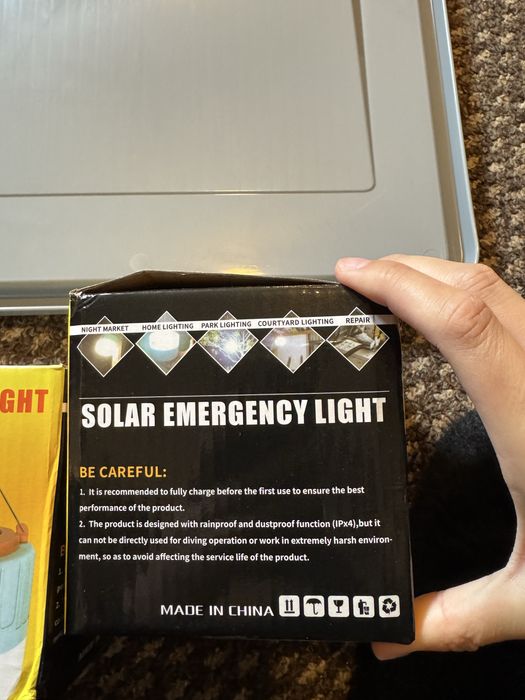 Lampy solarne na baterie solarne