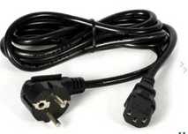 PC: kabel zasilający do komputera/monitora x10