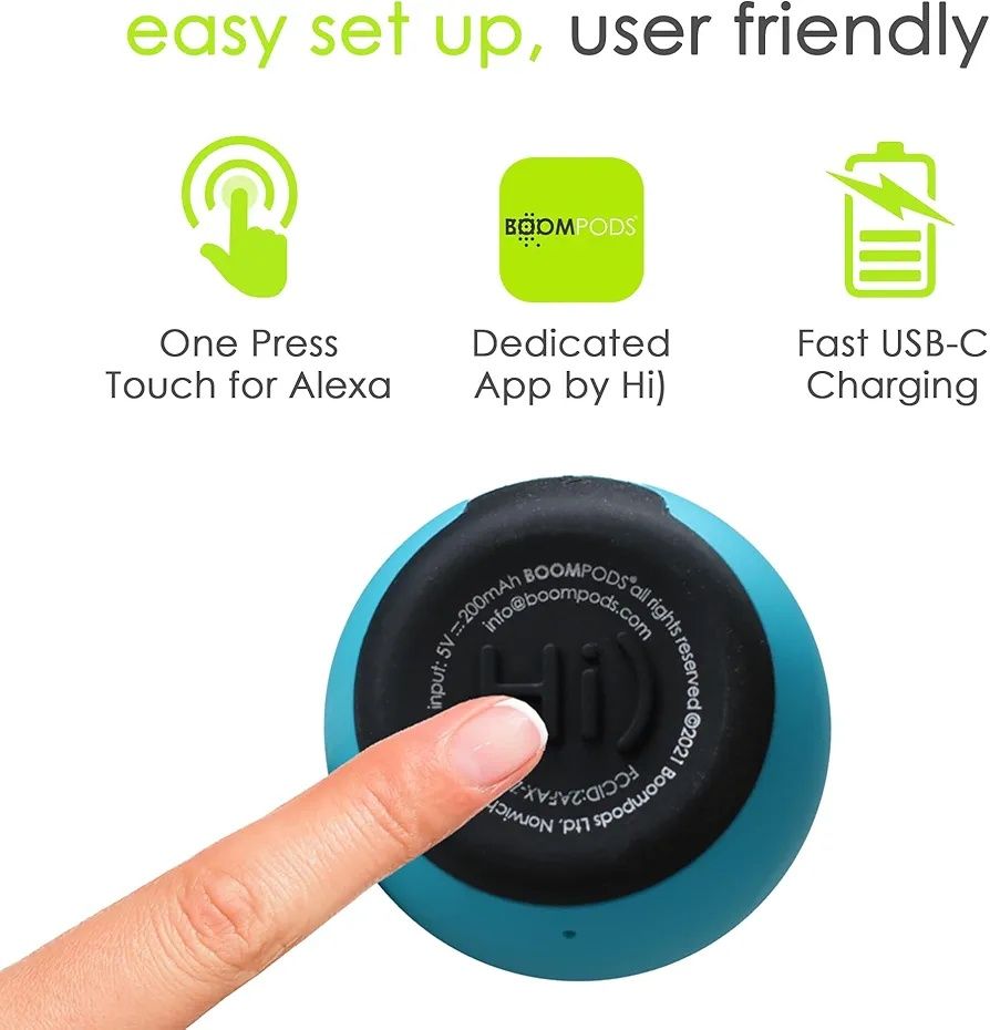 Mini głośnik najmniejsza alexa boompods zero bluetooth
