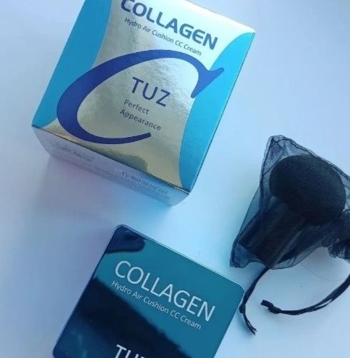 Кушон  tuz collagen колаген подарунковий набір balea парфуми з феронам