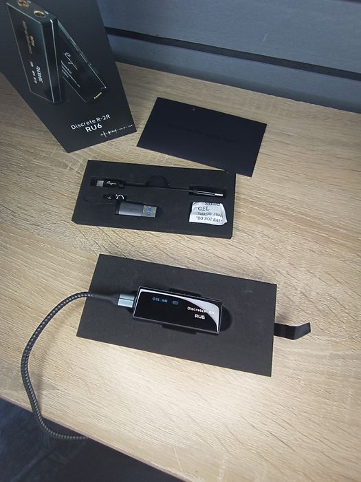 Cayin RU6 Combo DAC i kompaktowy przenośny wzmacniacz słuchawkowy