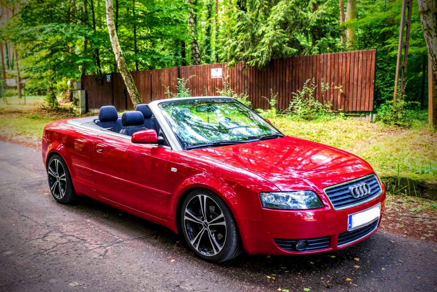 Audi A4 Cabrio 1.8 Turbo tuning gwint manual