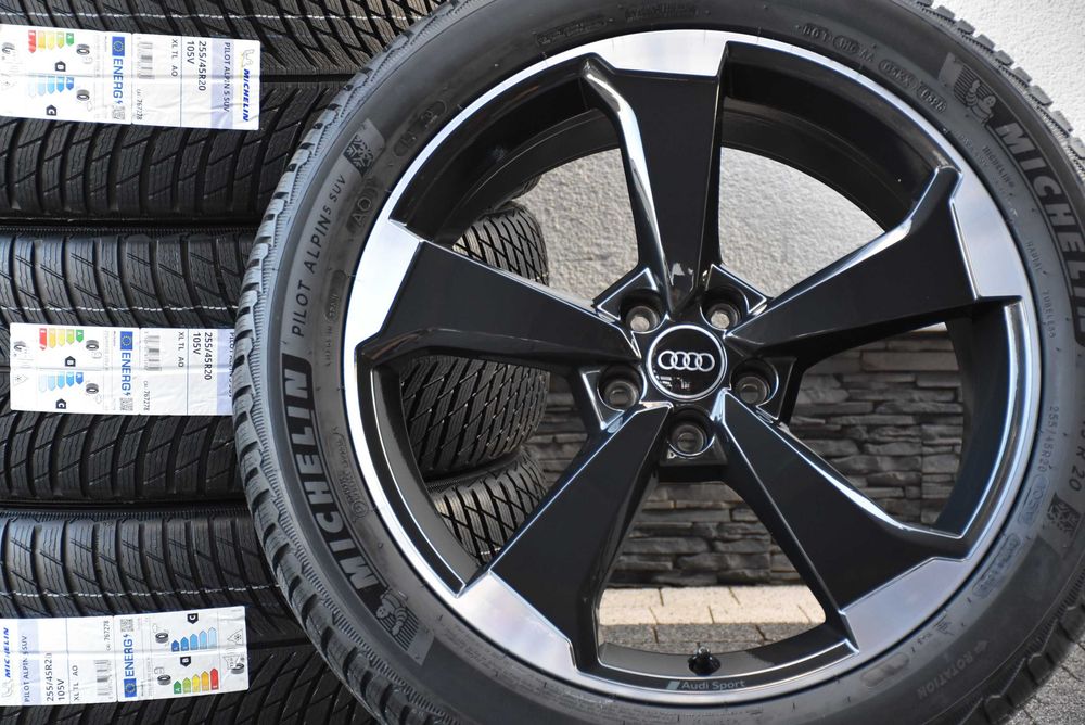 Nowe koła zimowe OEM ROTOR Audi Q5 SQ5 80A 20" ORYGINAŁ Michelin AO 25