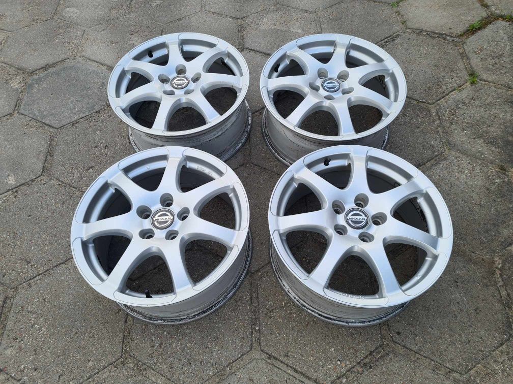 Alufelgi 17" 5x114.3 Nissan Qashqai Juke Leaf X-trail Primera Hyundai