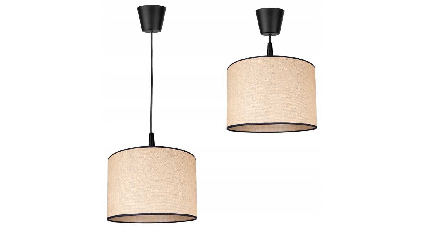 Piękna LAMPA WISZĄCA SUFITOWA Żyrandol Abażur BOHO 20 cm Nowa