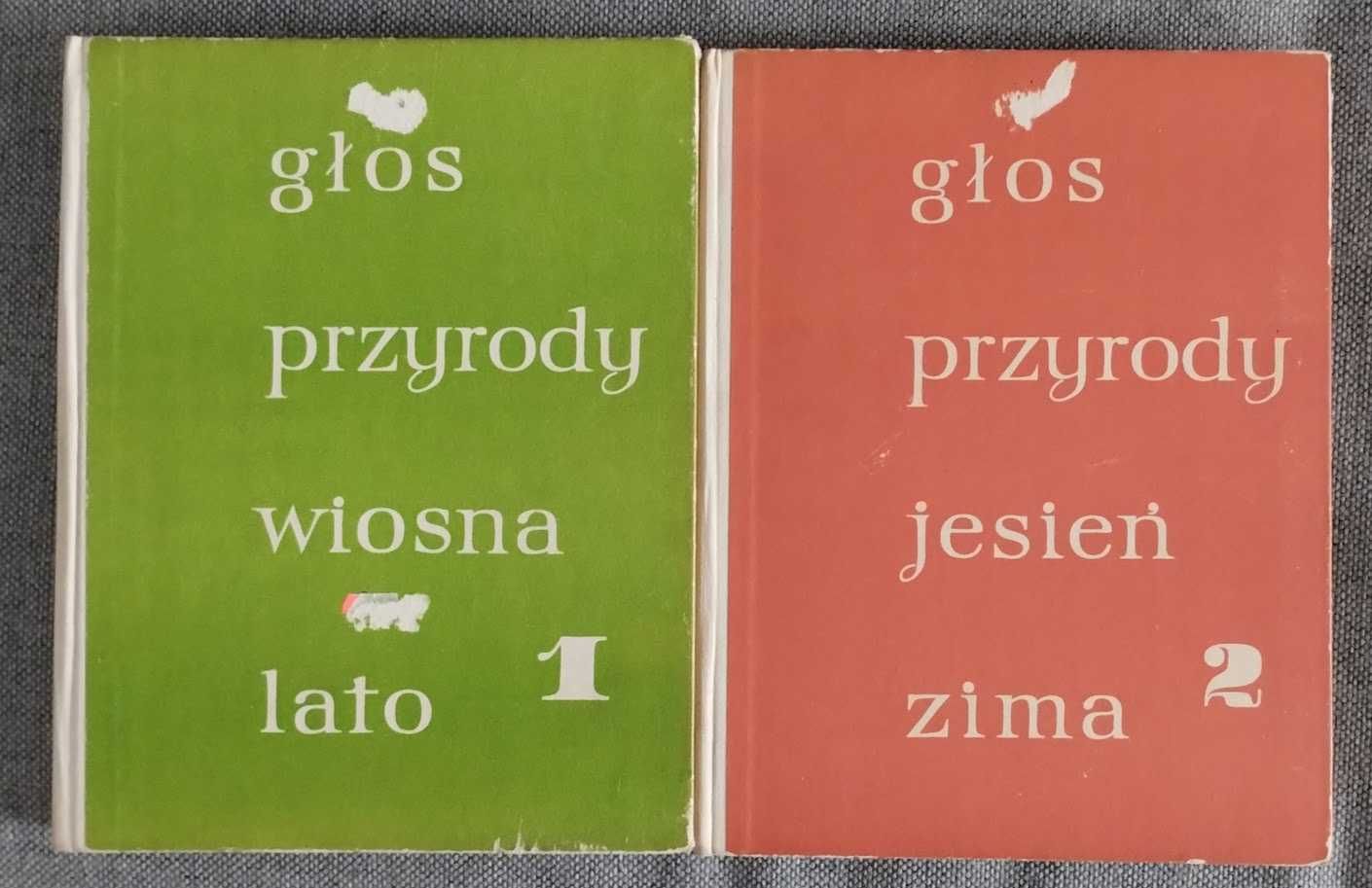 Głos przyrody . Dwa tomy.